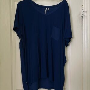 Royal blue tunic